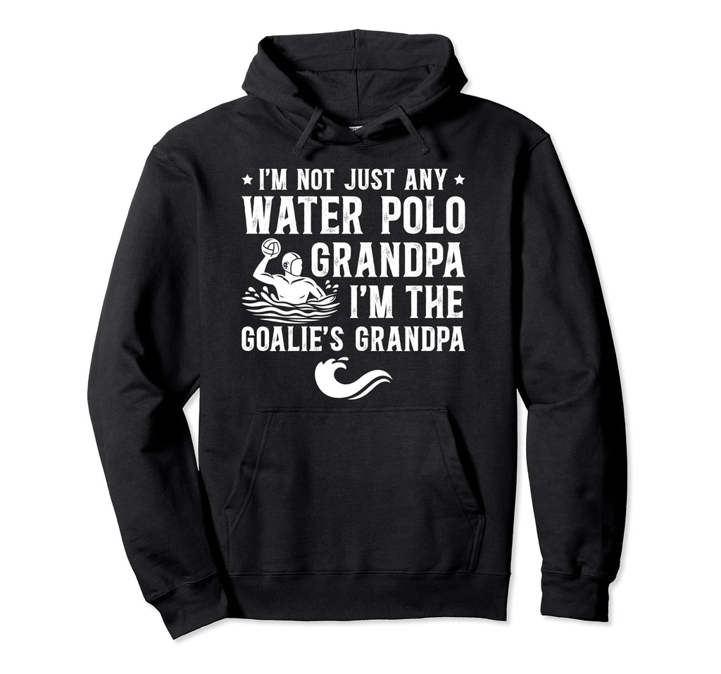 Water Polo Goalie Grandpa Water Polo Hoodie - Aesthetic Graphic for Adults