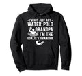 Water Polo Goalie Grandpa Water Polo Hoodie - Aesthetic Graphic for Adults