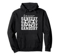 Soccer Game Day Coquette Bow Funny Hoodie - Novelty Apparel for Adults
