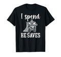 He Saves Ice Hockey Goalkeeper Mom T-Shirt - Novelty Apparel Men Women