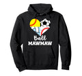 Ball Mawmaw Soccer Baseball Softball Hoodie - Minimalist Print Men Women