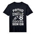 Proud Uncle Soccer Senior Class 2025 T-Shirt - Trendy Graphic Men Women
