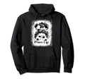Soccer Mom Bleached Soccer Ball Hoodie - Aesthetic Graphic Men Women