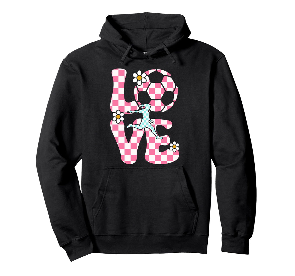 Love Soccer Teenage Soccer Players Hoodie - Novelty Apparel Men Women