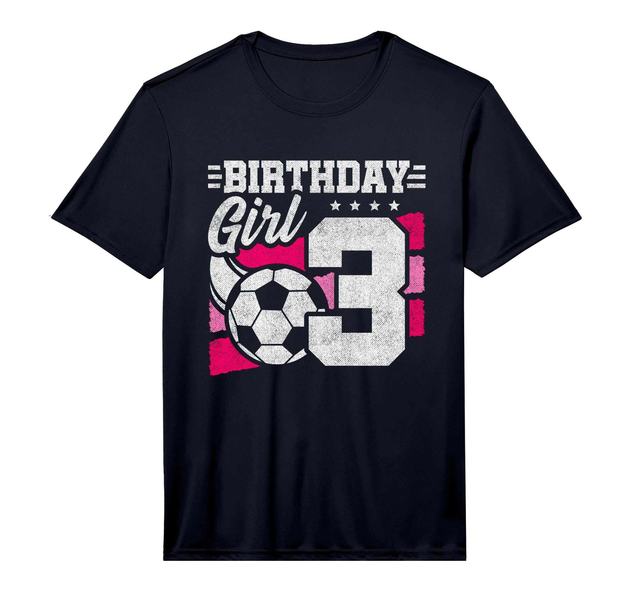 3 Year Old Birthday Soccer Party 3Rd T-Shirt - Unique Graphic Men Women