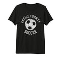 Estill County Soccer Distressed T-Shirt - Casual Everyday Wear Men Women