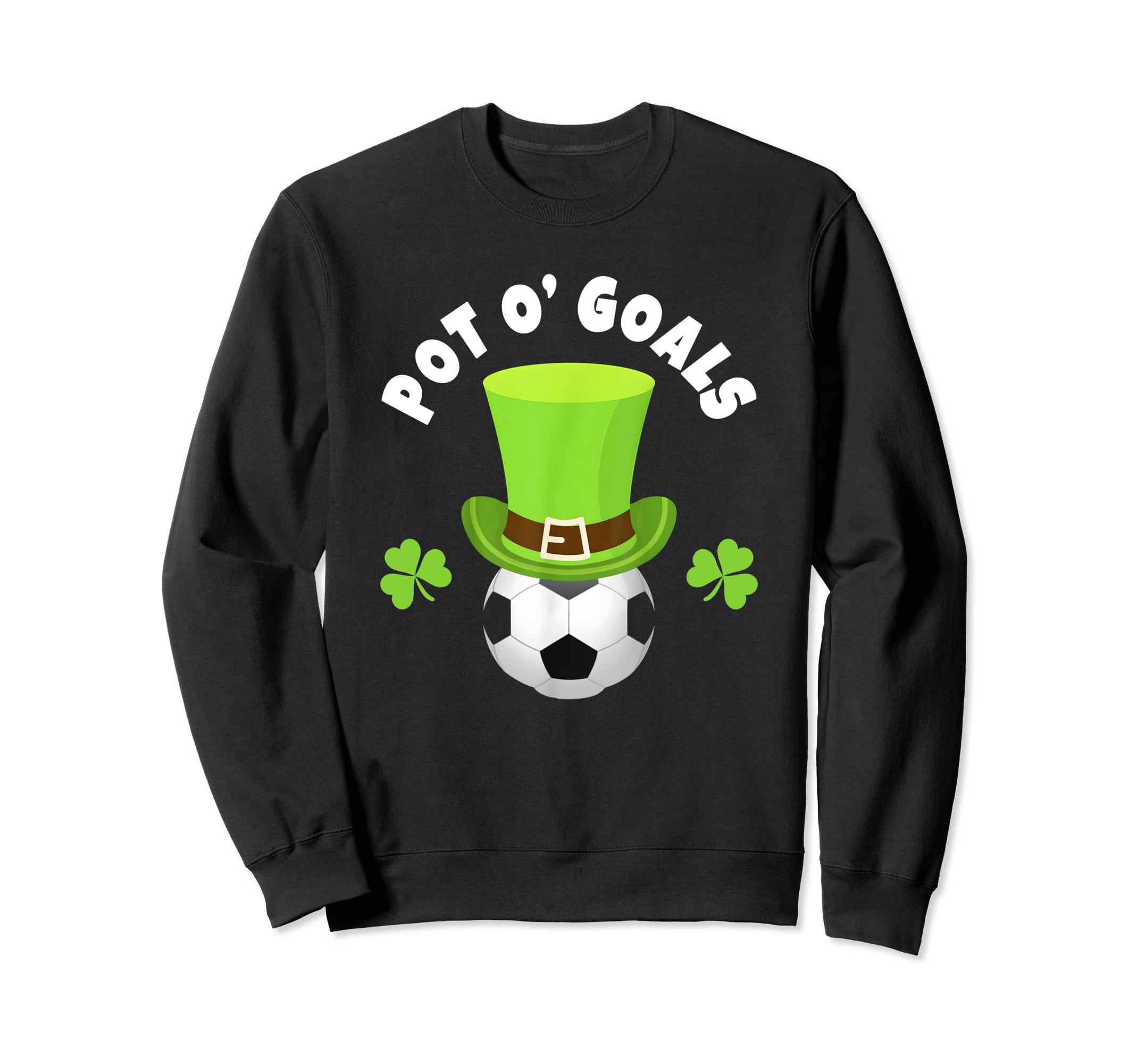 Soccer Team Striker St Patricks Day T-Shirt - Graphic Print Men Women