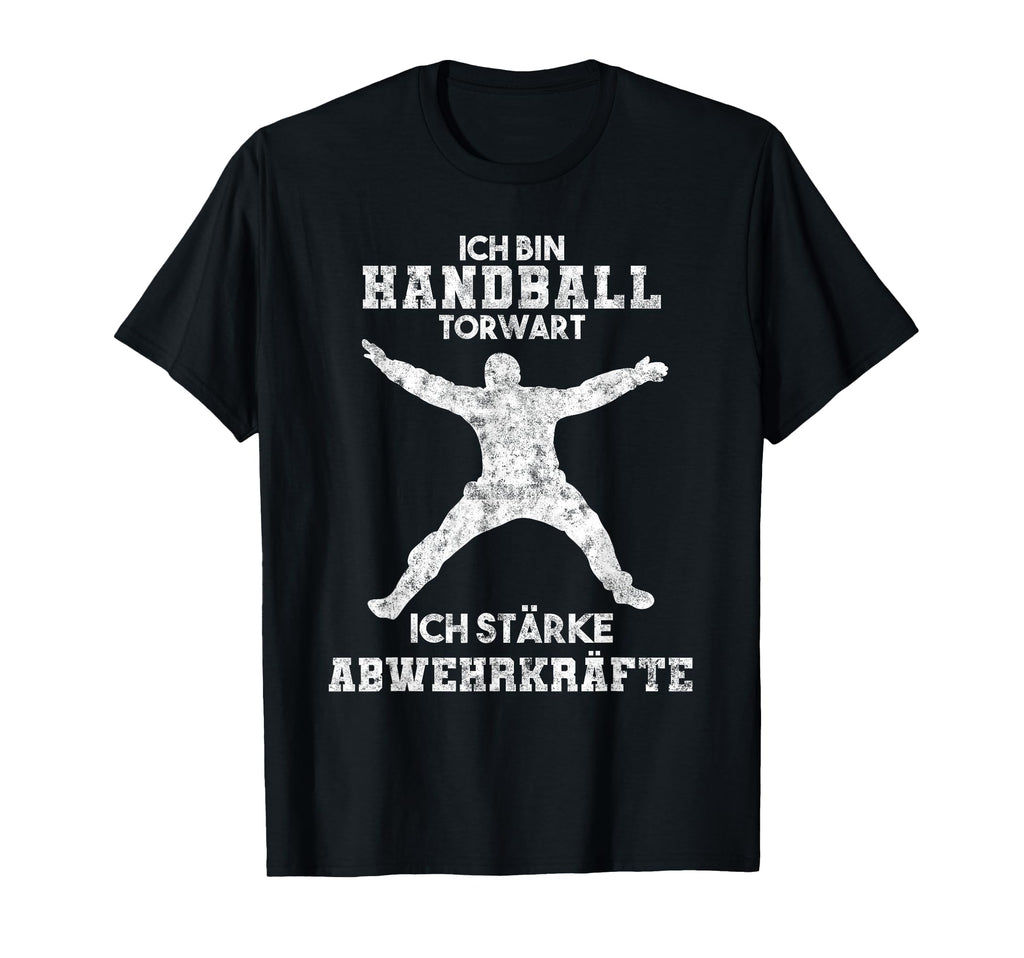 Ich Bin Handball Goalkeeper Ich Str Rke T-Shirt - Unique Graphic Unisex