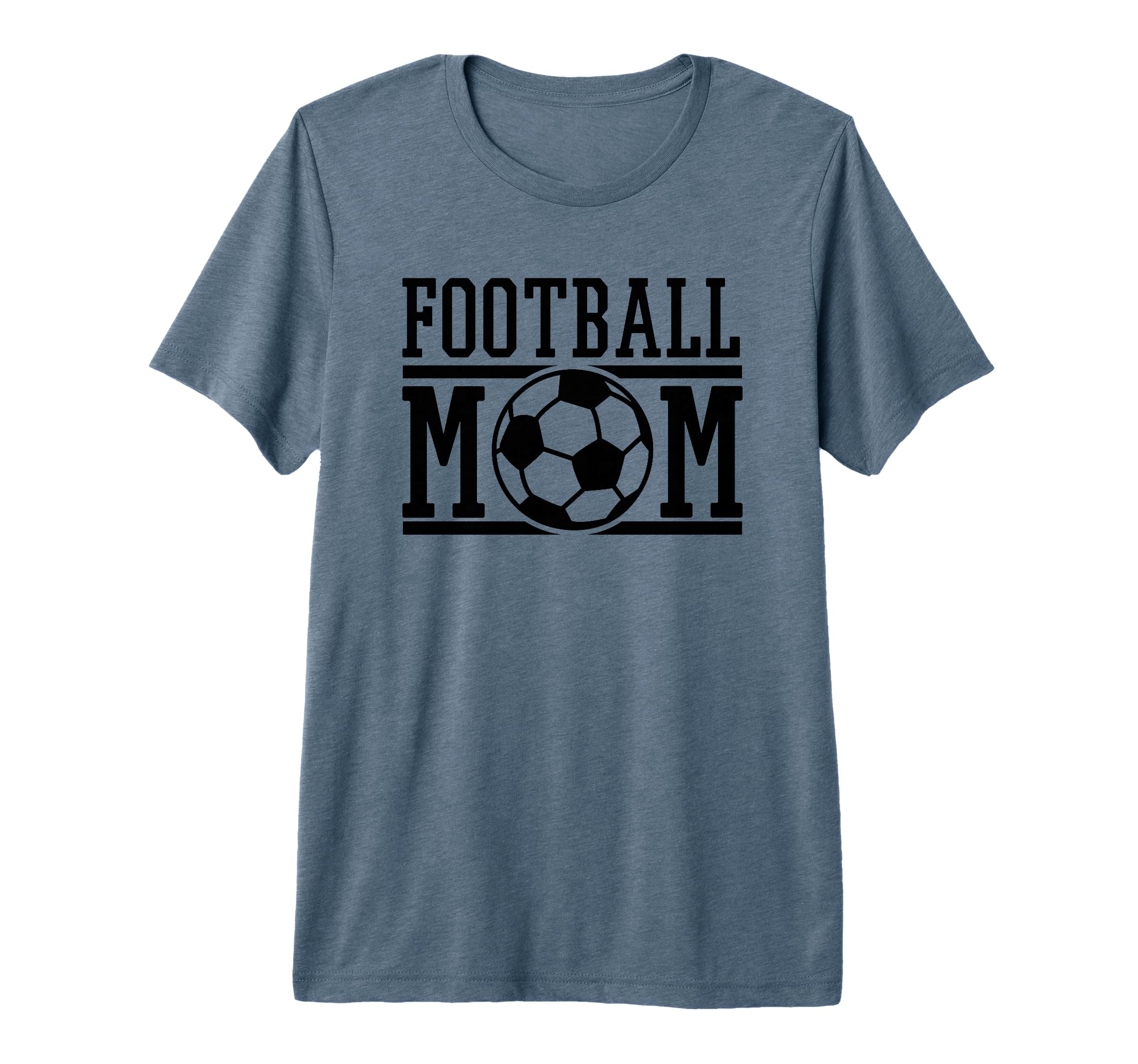 Football Mom Soccer Game Day Gift Proud T-Shirt - Unique Graphic Unisex