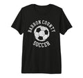 Barron County Soccer Distressed 90S T-Shirt - Casual Everyday Wear Unisex