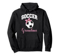 Soccer Grandma Coquette Bow Soccer Hoodie - Aesthetic Graphic Men Women