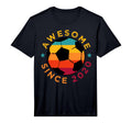 Awesome Since 2020 Soccer Birthday T-Shirt - Aesthetic Graphic Men Women