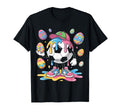 Easter Soccer Ice Cream Drip Funny T-Shirt - Custom Art Print for Adults