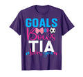 Goals Or Bows Tia Loves You Gender T-Shirt - Unique Graphic Men Women