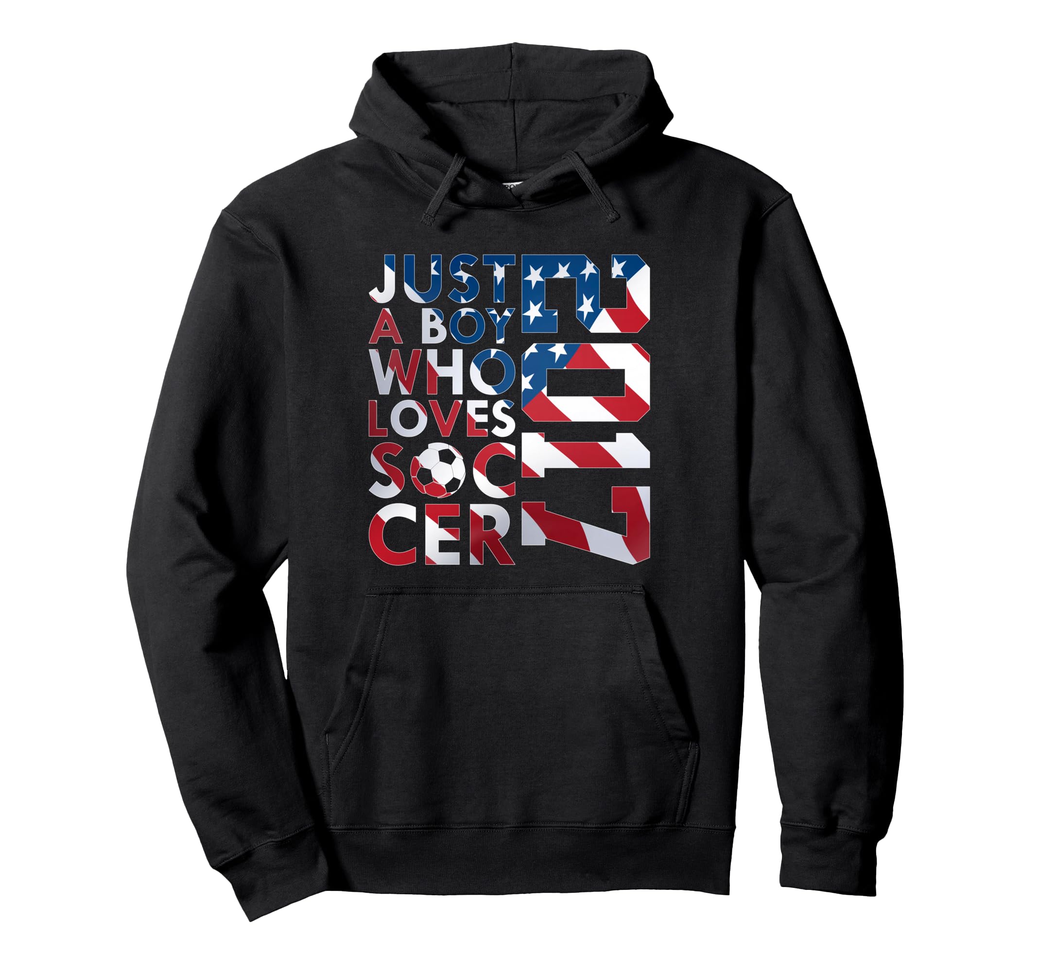 2017 Just Who Loves Soccer 9Th Hoodie - Fun Novelty Design Men Women