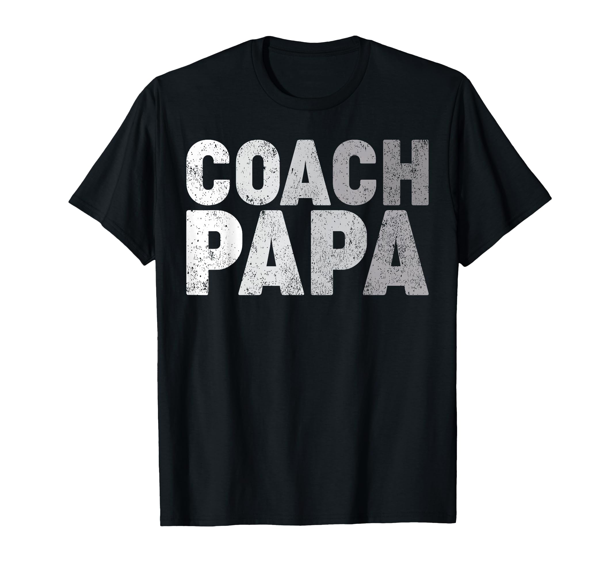 Coach Papa Soccer Football Basketball T-Shirt - Unique Graphic Men Women