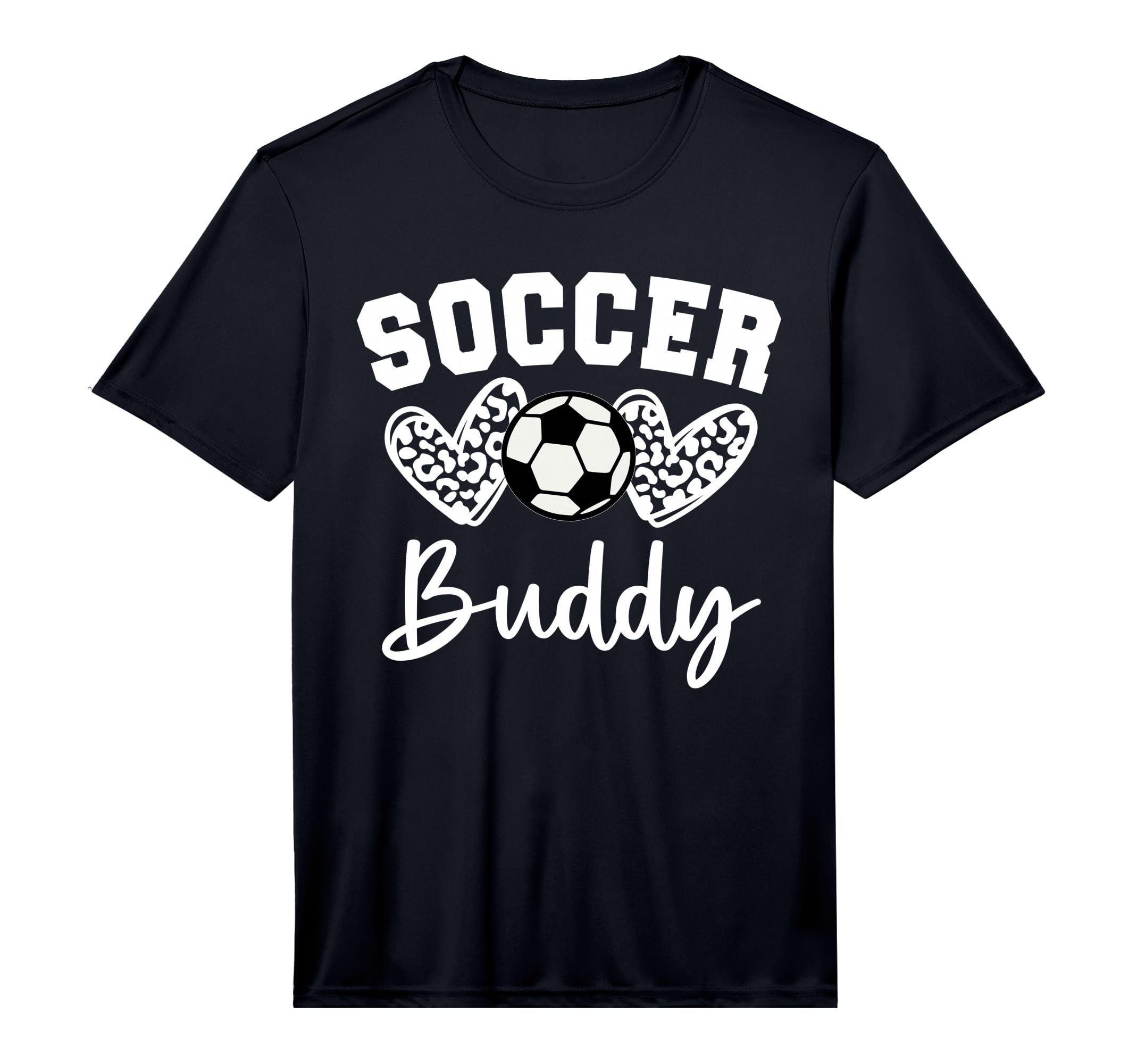 Soccer Buddy Matching Family T-Shirt - Fun Novelty Design for Adults