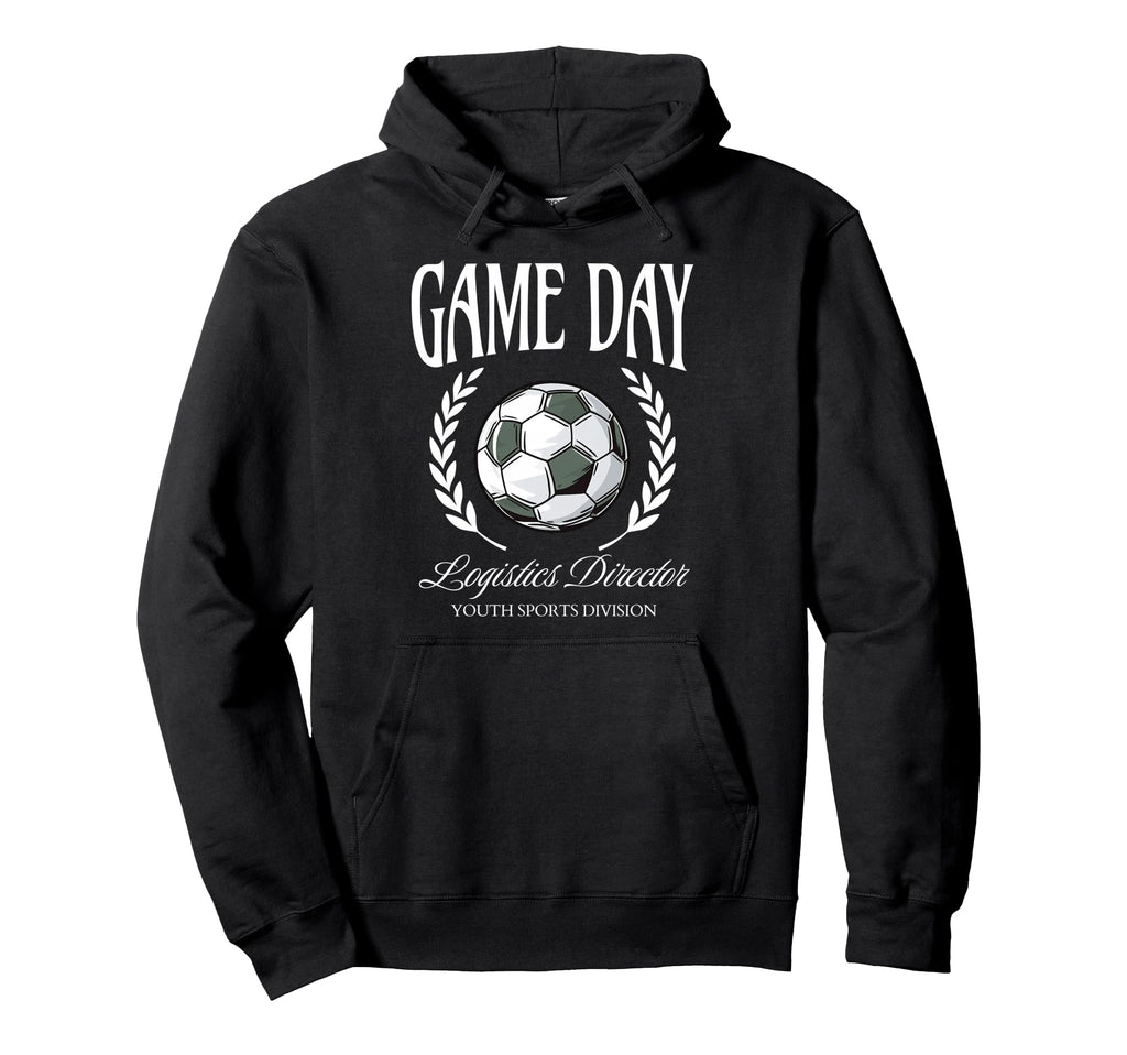 Game Day Logistics Director Soccer Hoodie - Casual Everyday Wear Unisex