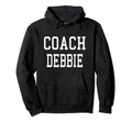 Coach Debbie Custom Football Soccer Hoodie - Custom Art Print Unisex