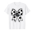 Soccer Game Day Soccer Lover Coquette T-Shirt - Minimalist Print Men Women