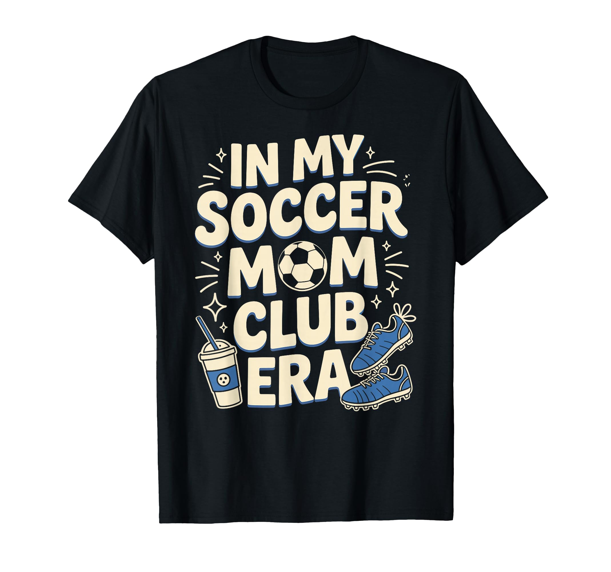 My Soccer Club Era Soccer Soccer T-Shirt - Casual Everyday Wear for Adults
