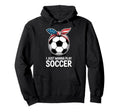 I Just Wanna Play Soccer Player Fan Hoodie - Aesthetic Graphic for Adults