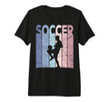 Soccer Soccer Player Soccer Lover Tri T-Shirt - Trendy Graphic Men Women