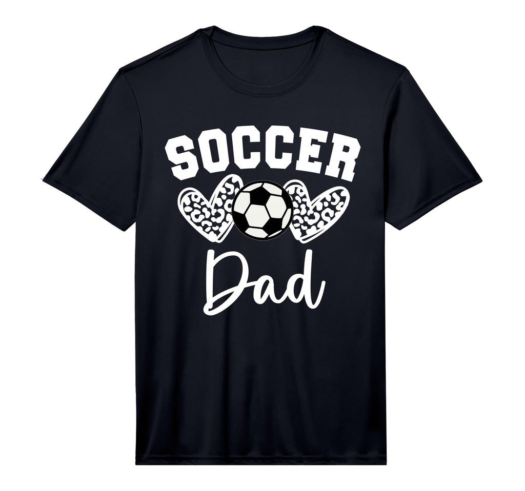Soccer Dad Matching Family Soccer T-Shirt - Graphic Print for Adults