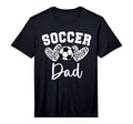 Soccer Dad Matching Family Soccer T-Shirt - Graphic Print for Adults