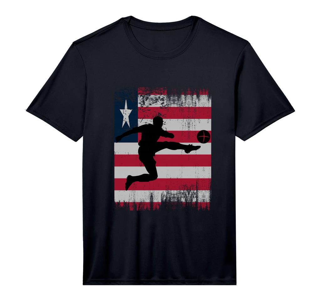 Liberia Soccer Liberian Football Liberia T-Shirt - Novelty Apparel Unisex
