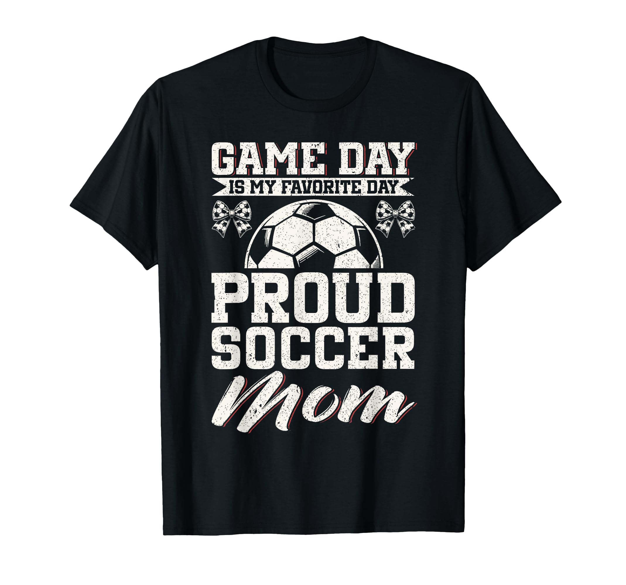Game Day Is My Favorite Day Proud Soccer T-Shirt - Minimalist Print Unisex
