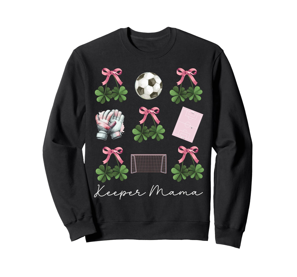 St Patricks Day Soccer Goalkeeper Sweatshirt - Graphic Print Unisex