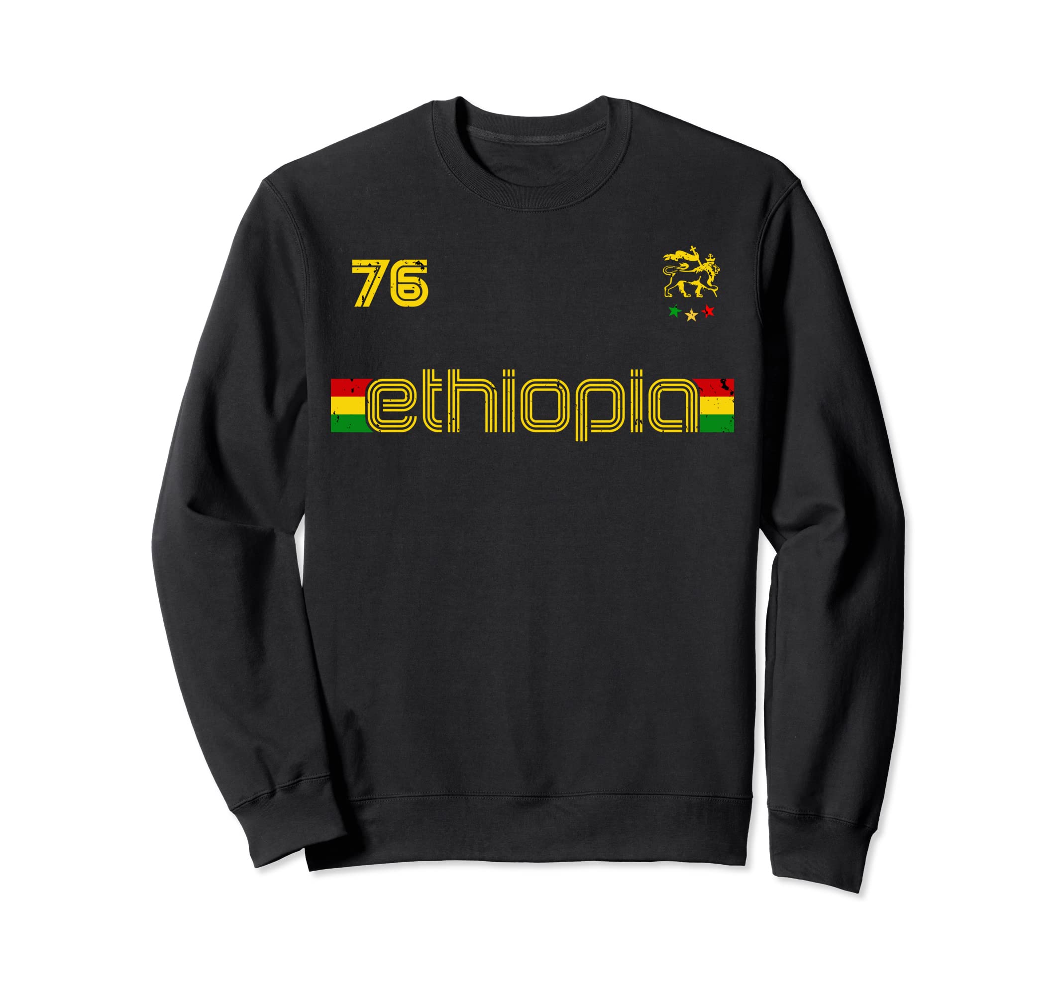Ethiopia Reggae Rastafari Jamaica Sweatshirt - Streetwear Style Men Women