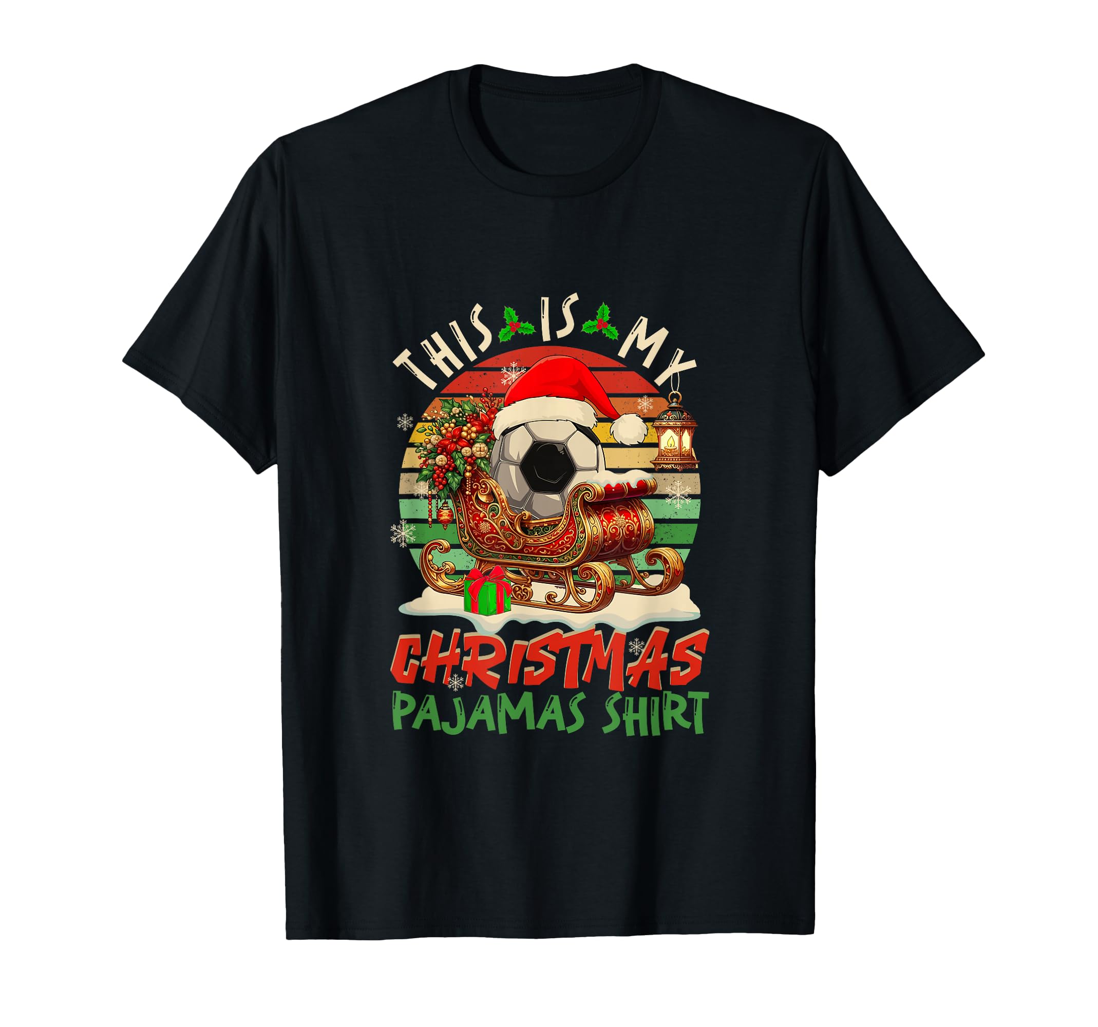 My Pajama Soccer Player T-Shirt - Fun Novelty Design for Adults