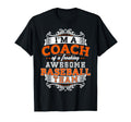Baseball Coach T-Shirt - Novelty Apparel for Adults