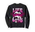 Soccer Daughter Life Is Better Goals Sweatshirt - Trendy Graphic Men Women