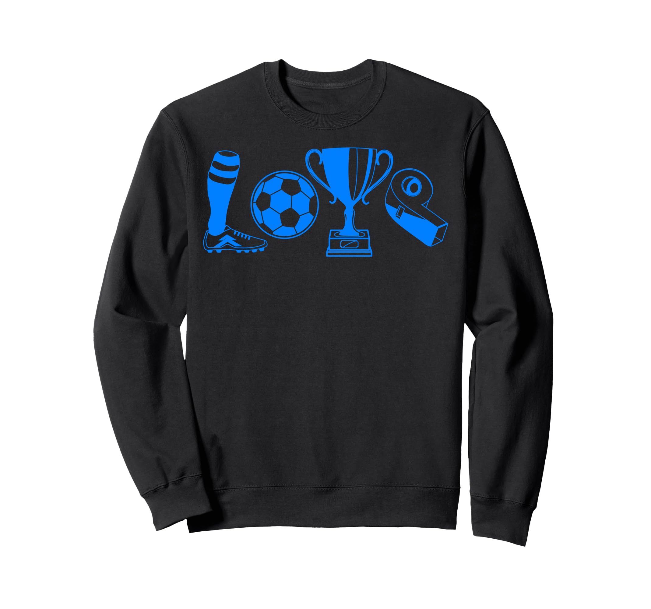 Soccer Love Gift Football Player Sweatshirt - Custom Art Print for Adults