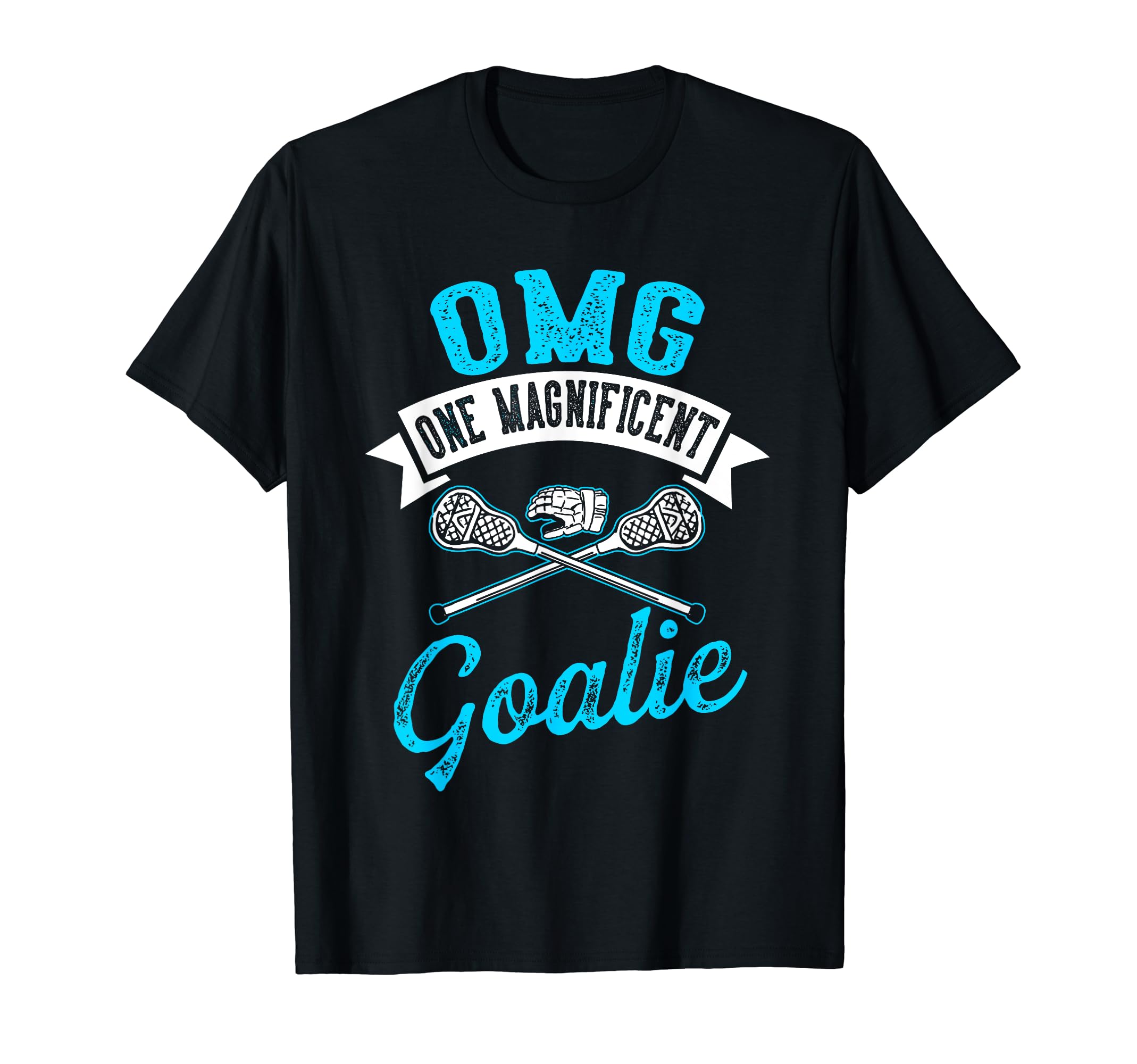 Lacrosse Goalie Goalkeeper T-Shirt - Aesthetic Graphic Unisex