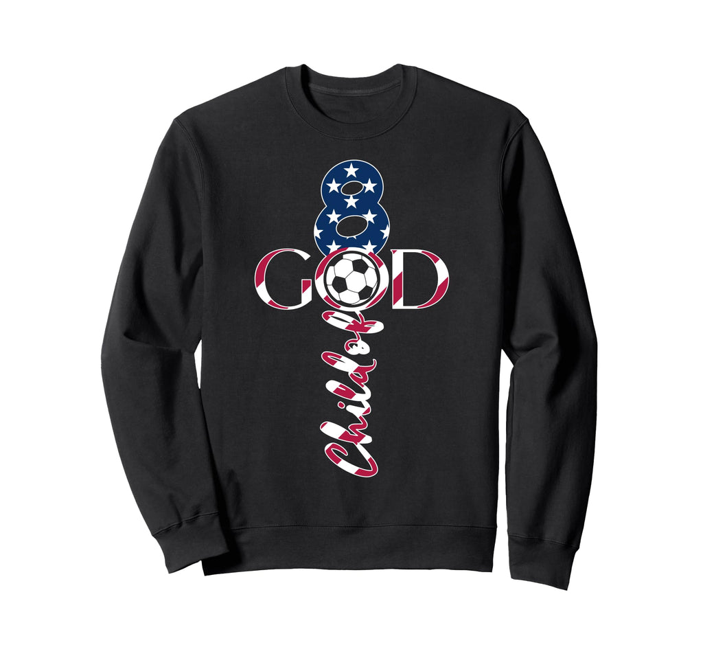Jesus 8 Years Child God Soccer 8Th Sweatshirt - Minimalist Print Unisex