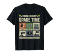 Things I Do My Spare Time Soccer Sport T-Shirt - Novelty Apparel Unisex