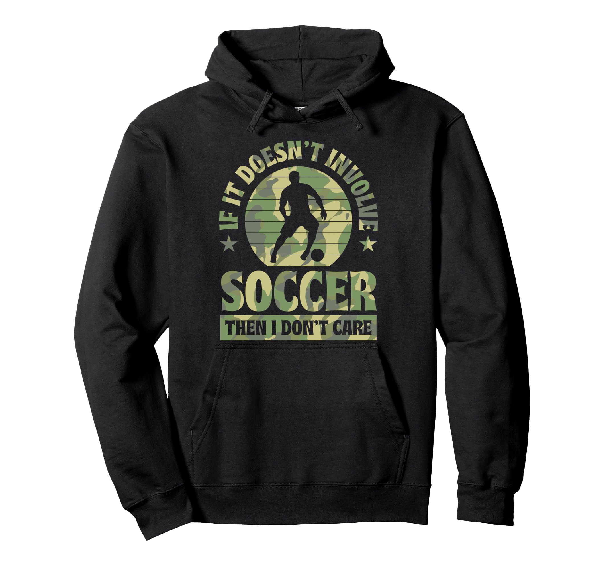 If It Doesnt Involve Soccer Then I Hoodie - Casual Everyday Wear Unisex