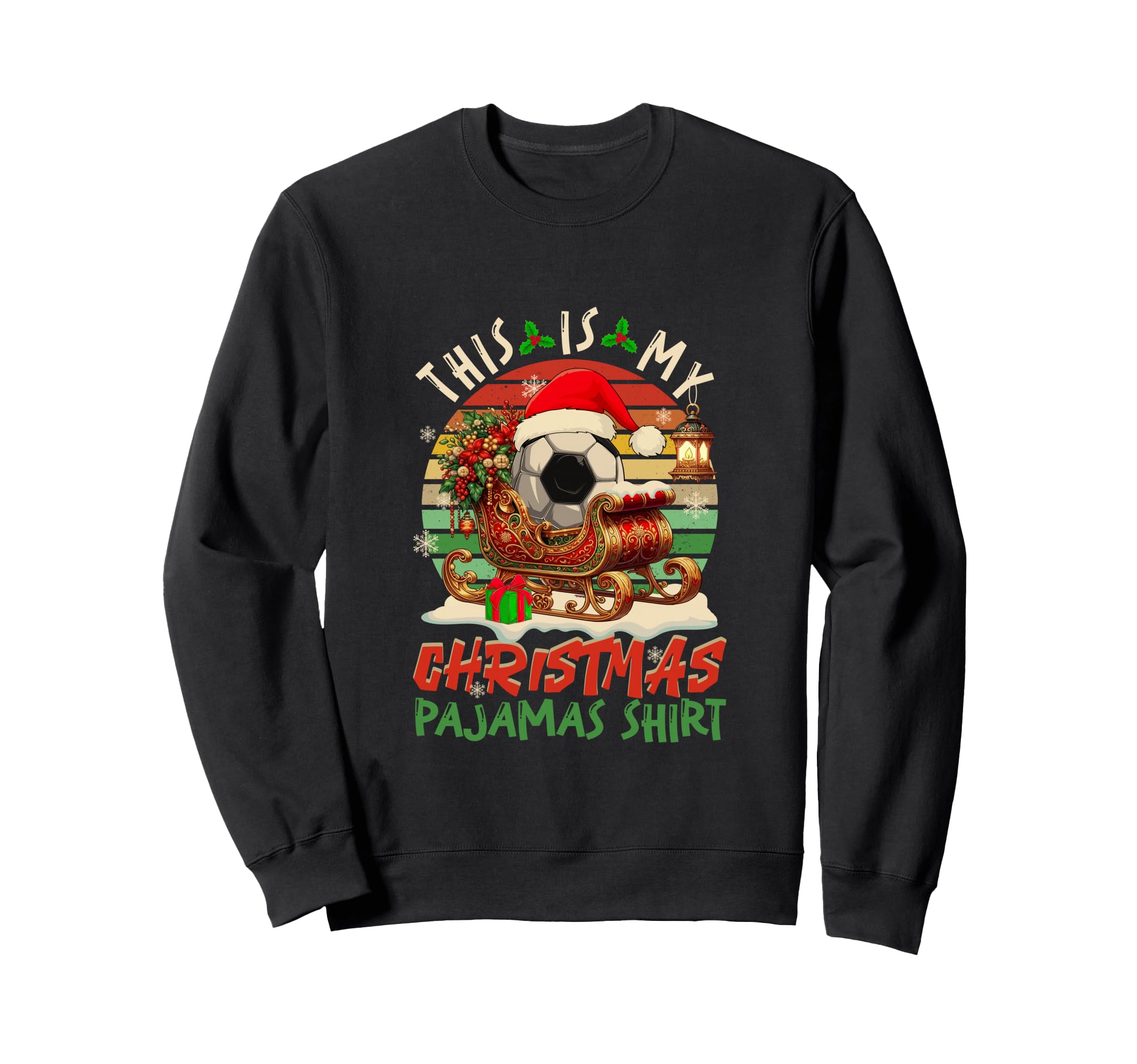 My Pajama Soccer Player Sweatshirt - Aesthetic Graphic for Adults