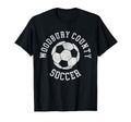 Woodbury County Soccer Distressed 90S T-Shirt - Graphic Print Men Women