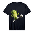 Mens Lettuce Soccer Performance T-Shirt - Novelty Apparel for Adults