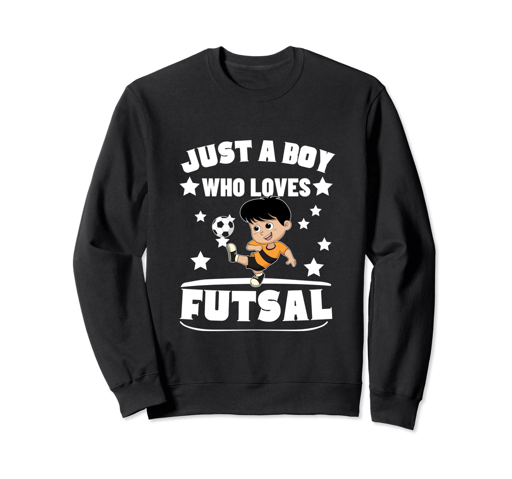 Futsal Player Just Who Loves Futsal Sweatshirt - Minimalist Print Unisex