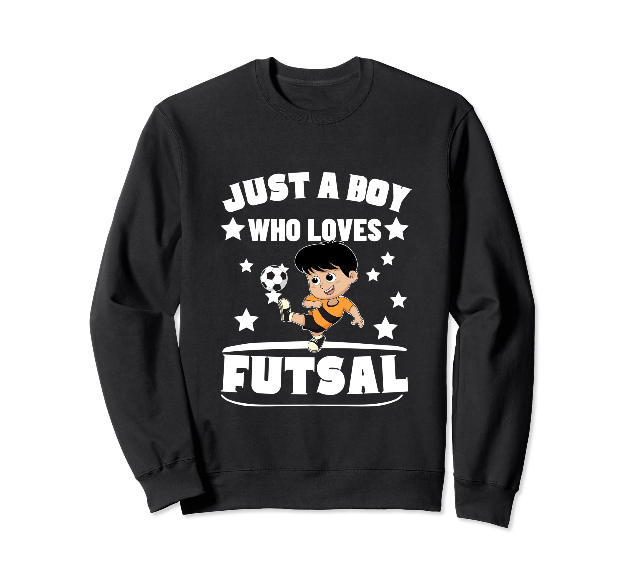 Futsal Player Just Who Loves Futsal Sweatshirt - Minimalist Print Unisex
