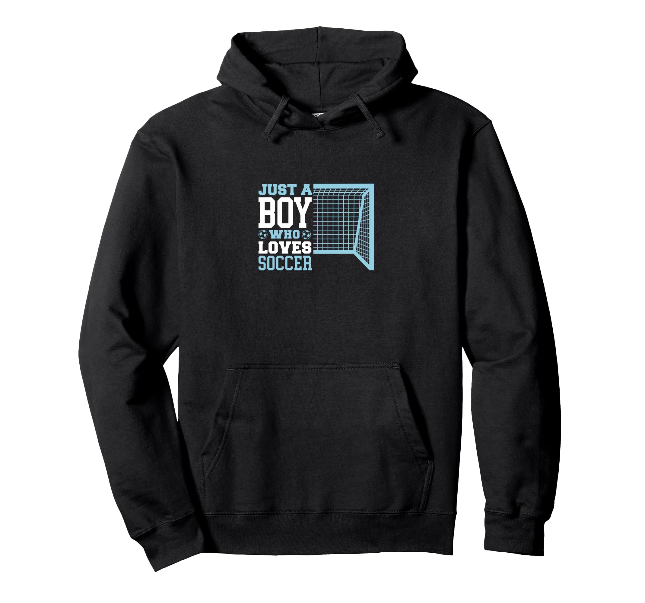 Funny Who Loves Soccer Hoodie - Unique Graphic Unisex