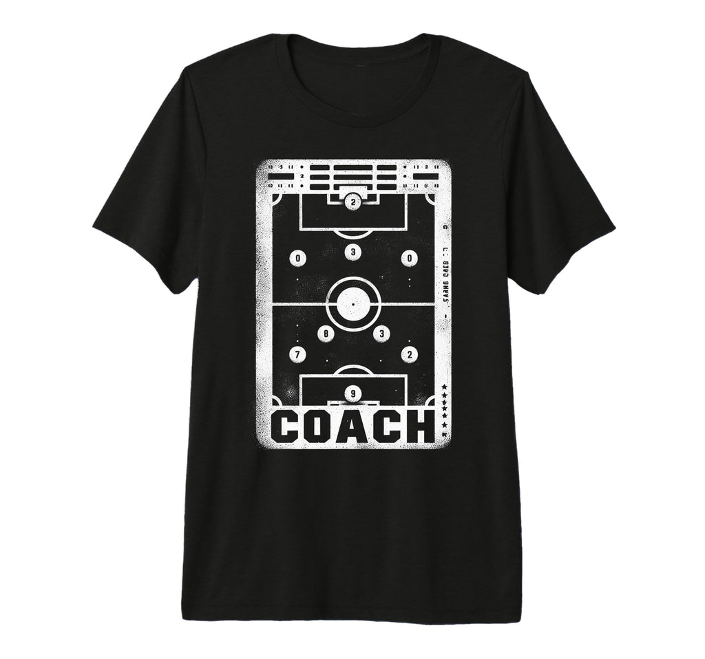 Soccer Coach Training Coaching T-Shirt - Aesthetic Graphic for Adults