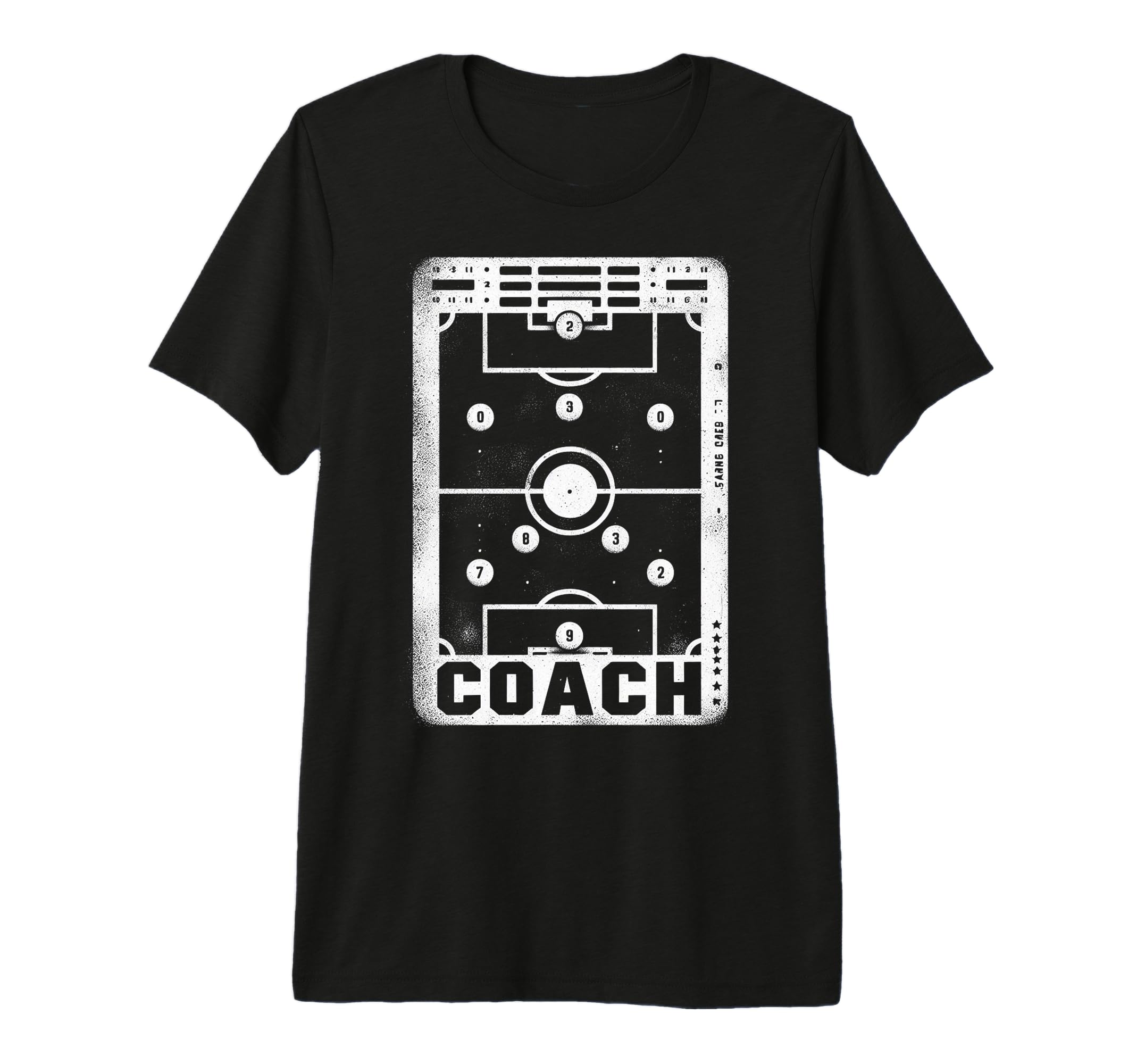 Soccer Coach Training Coaching T-Shirt - Aesthetic Graphic for Adults