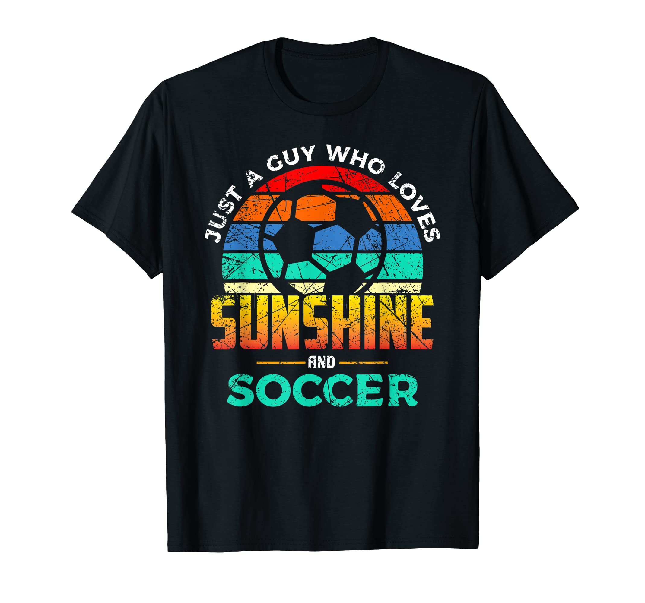 Just Guy Who Loves Sunshine And T-Shirt - Aesthetic Graphic Men Women
